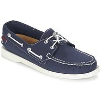 sebago docksides ariaprene womens boat shoes in blue