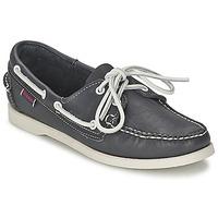 Sebago DOCKSIDES women\'s Boat Shoes in blue