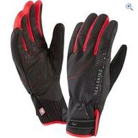 sealskinz brecon xp cycling gloves size s colour black red