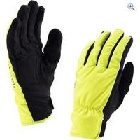sealskinz womens brecon glove size l colour yellow black