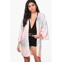 Sequin Kimono - multi