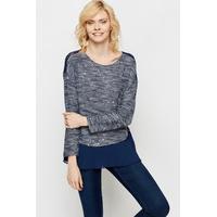 Sequin Blend Knit Top