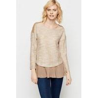 Sequin Blend Knit Top