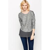 Sequin Blend Knit Top