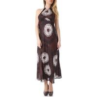 Sexy Woman GR_63550 women\'s Long Dress in brown