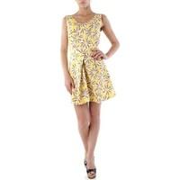 Sexy Woman GR_66437 women\'s Dress in yellow