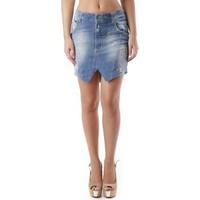 sexy woman gr 67892 womens skirt in blue