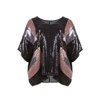 Sequined Batwing Jumper