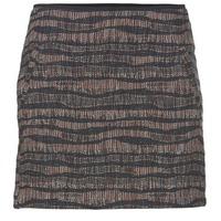 see u soon said womens skirt in black