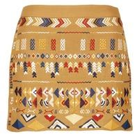 see u soon luidas womens skirt in yellow