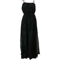 Seafolly Black Beach Dress Ocean Rose women\'s Dresses in black