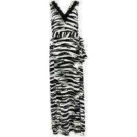 Seafolly Black and White Beach Dress Step it up Maxi women\'s Long Dress in black