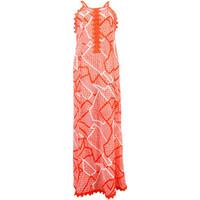 Seafolly Nectarine Orange Beach dress Field Maxi women\'s Long Dress in orange