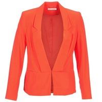 see u soon carissa womens jacket in orange