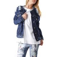 Sexy Woman GR_67873 women\'s Denim jacket in blue