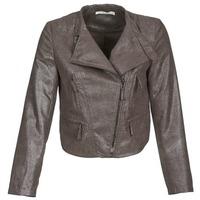 see u soon candice womens jacket in brown