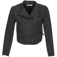 see u soon candice womens jacket in black