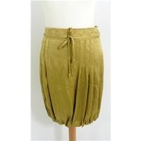 See By Chloe Olive Green Embroidered Skirt