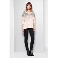 Sequin Drops Slouchy Jumper