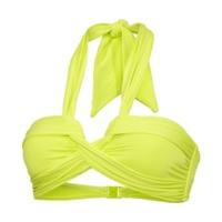 Seafolly Goddess Bandeau chatreuse