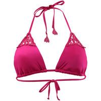Seafolly Tahiti Pink Slide Triangle Swimwear Flower Festival women\'s Mix & match swimwear in pink