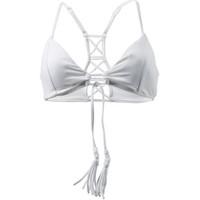 Seafolly White Loop front Bralette women\'s Mix & match swimwear in white