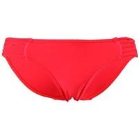 seafolly red panties bottom swimsuit shimmer plait side hispter womens ...