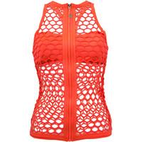 Seafolly Nectarine Orange Tankini Swimsuit Mesh About women\'s Mix & match swimwear in orange