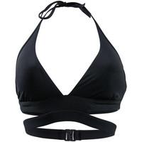 Seafolly Black Triangle Swimsuit Active Halter women\'s Mix & match swimwear in black