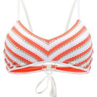seafolly nectarine orange bralette swimsuit coast to coast womens mix  ...