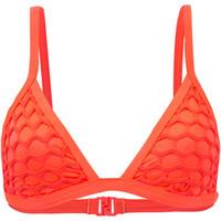 Seafolly Nectarine Orange Triangle Swimsuit Mesh About women\'s Mix & match swimwear in orange