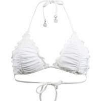 seafolly white triangle swimsuit shimmer womens mix amp match swimwear ...