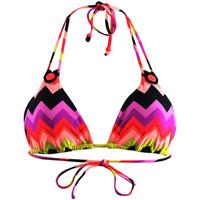 Seafolly Purple Triangle swimwear Top Soundwave slide women\'s Mix & match swimwear in purple