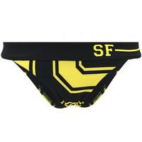 Seafolly Yellow Brazilian Swimsuit Panties Trackside women\'s Mix & match swimwear in yellow