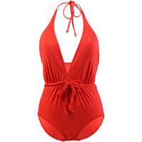 seafolly one piece orange swimsuit womens swimsuits in orange