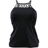 Seafolly Black Tankini Swimsuit women\'s Mix & match swimwear in black