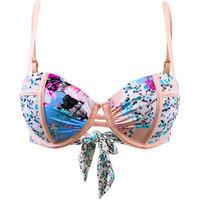 seafolly pink balconnette bustier swimsuit ocean rose womens swimsuits ...