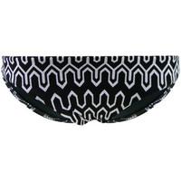 Seafolly Black Bikini panties Optic Wave women\'s Mix & match swimwear in black