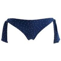Seafolly Navy Loop Tie side woman swimsuit panties Harlow women\'s Mix & match swimwear in blue