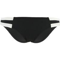 Seafolly Black Swimsuit Panties Spliced Block Party women\'s Mix & match swimwear in black