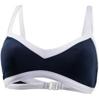 Seafolly Navy Blue High Neck Swimsuit Block Party Sweetheart women\'s Mix & match swimwear in blue
