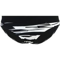 Seafolly Black and White Swimsuit Panties Fastlane women\'s Mix & match swimwear in black