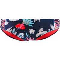 Seafolly Navy Blue Bikini panties Flower Festival women\'s Mix & match swimwear in blue