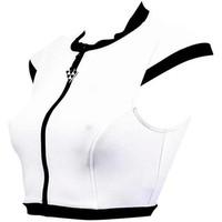 Seafolly White Lycra T-Shirt Block Party women\'s Mix & match swimwear in white