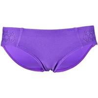 Seafolly Purple panties swimsuit Bottom Hipster Shimmer Laser Cut women\'s Mix & match swimwear in purple