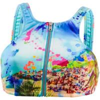 Seafolly Top swimwear bra Black Multicolor Face It women\'s Mix & match swimwear in blue