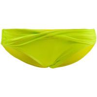 Seafolly Bottom swimwear panties twisted Neon Pink Goddess women\'s Mix & match swimwear in green