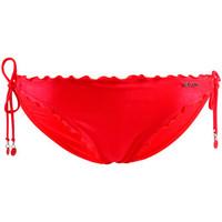 Seafolly Swimsuit Shimmer Red Panties Woman women\'s Mix & match swimwear in red