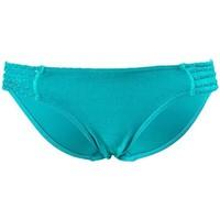 seafolly turquoise panties swimsuit bottom shimmer plait side hispter  ...