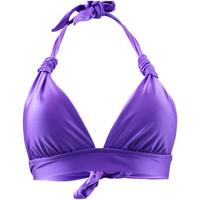 seafolly mini purple shimmer bandeau tube laser cut top swimsuit women ...
